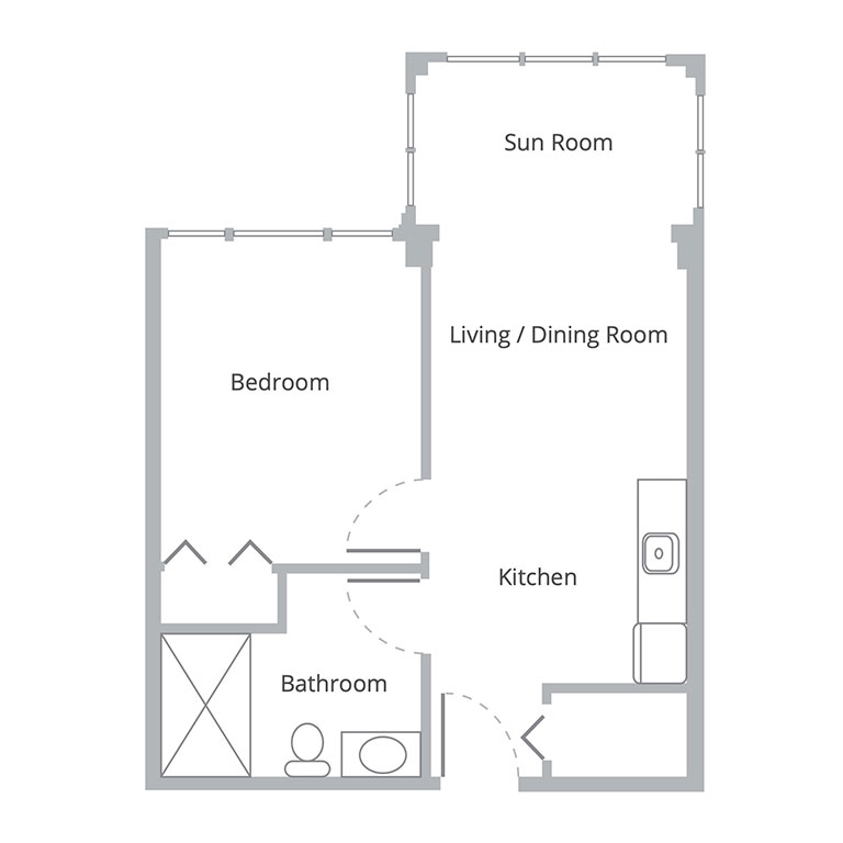 Pavilion 1 Bedroom A